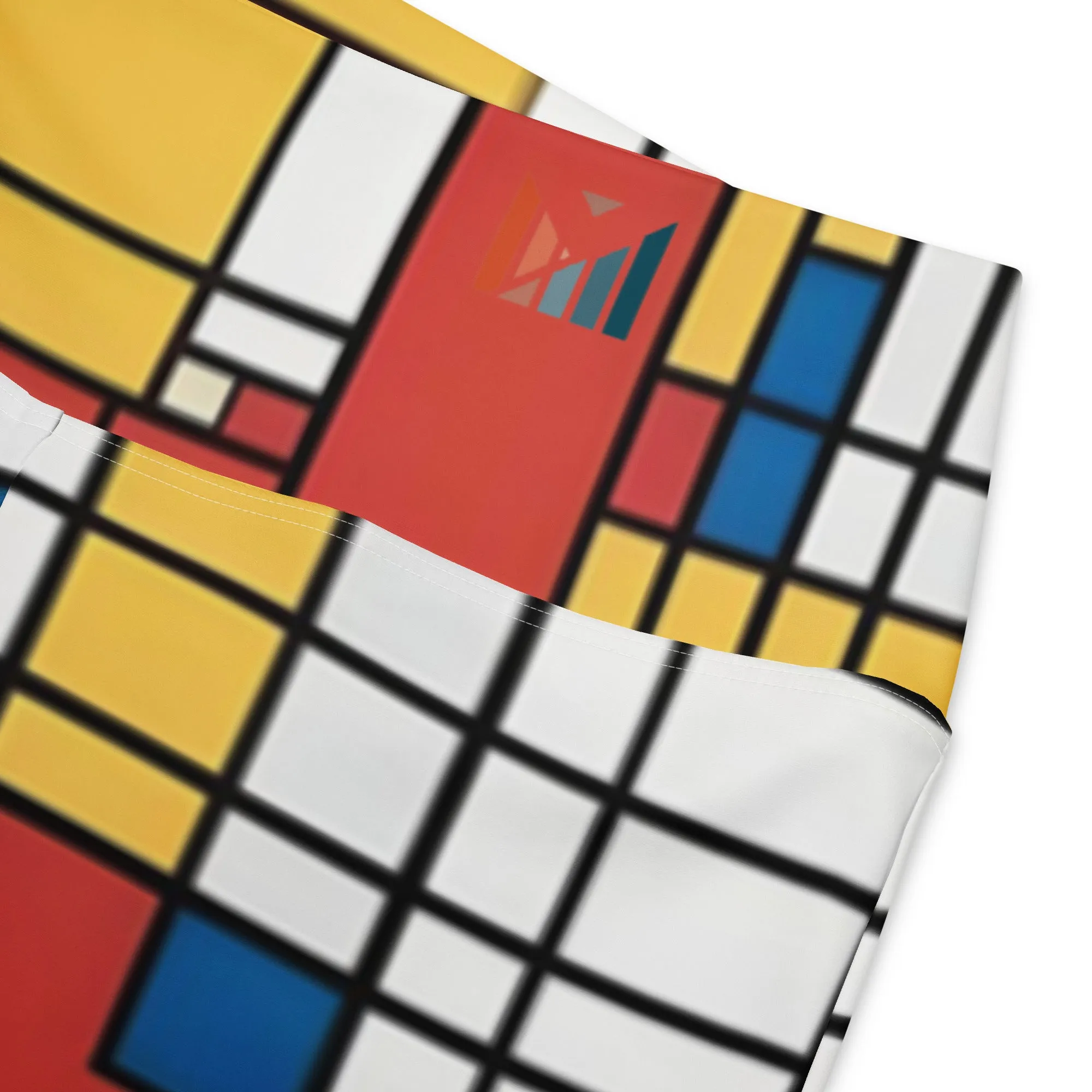 Flare leggings / Piet Mondrian / AI created / Outfit for festival