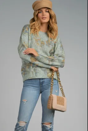 Floral Sweater