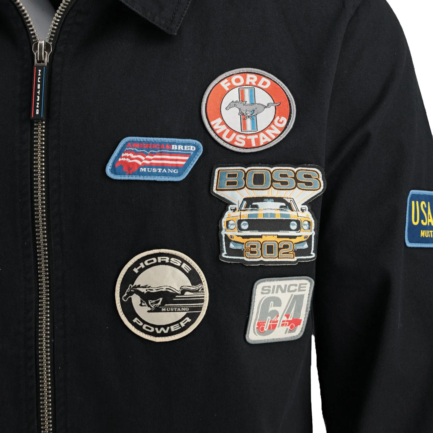 Ford Mustang Bomber Patch Jacket