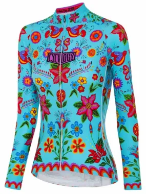 Frida Women's Long Sleeve Jersey Aqua