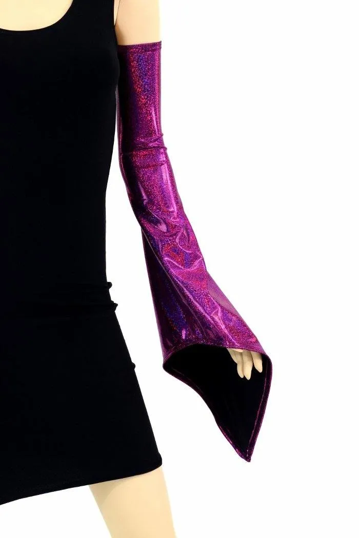 Fuchsia Pixie Arm Warmer Sleeves