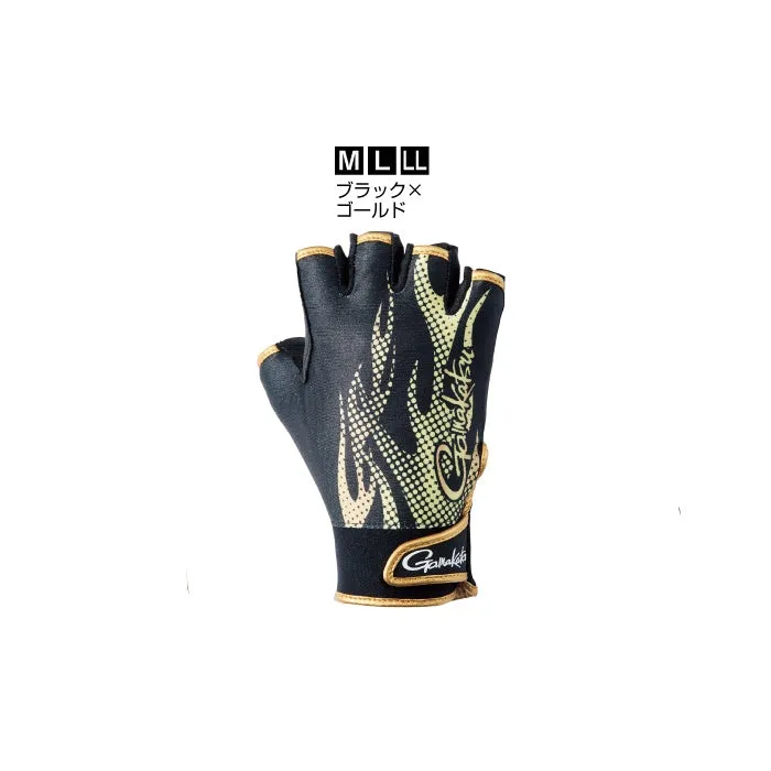 Gamakatsu Stretch Fishing Gloves 5 Cut GM-7281