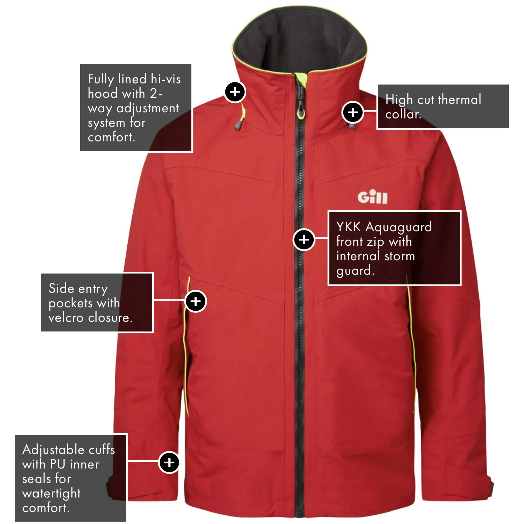 Gill Coastal Jacket Men's