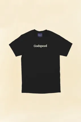 Godspeed 'Zenith' Heavyweight Organic T-Shirt - Black