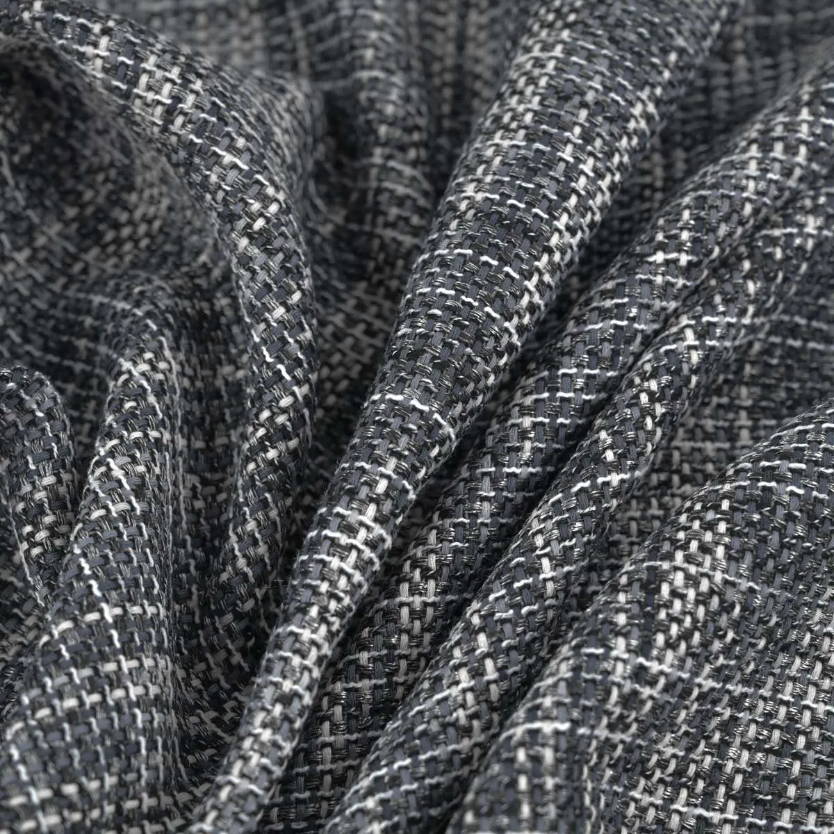 Grey Tweed Fabric 96487