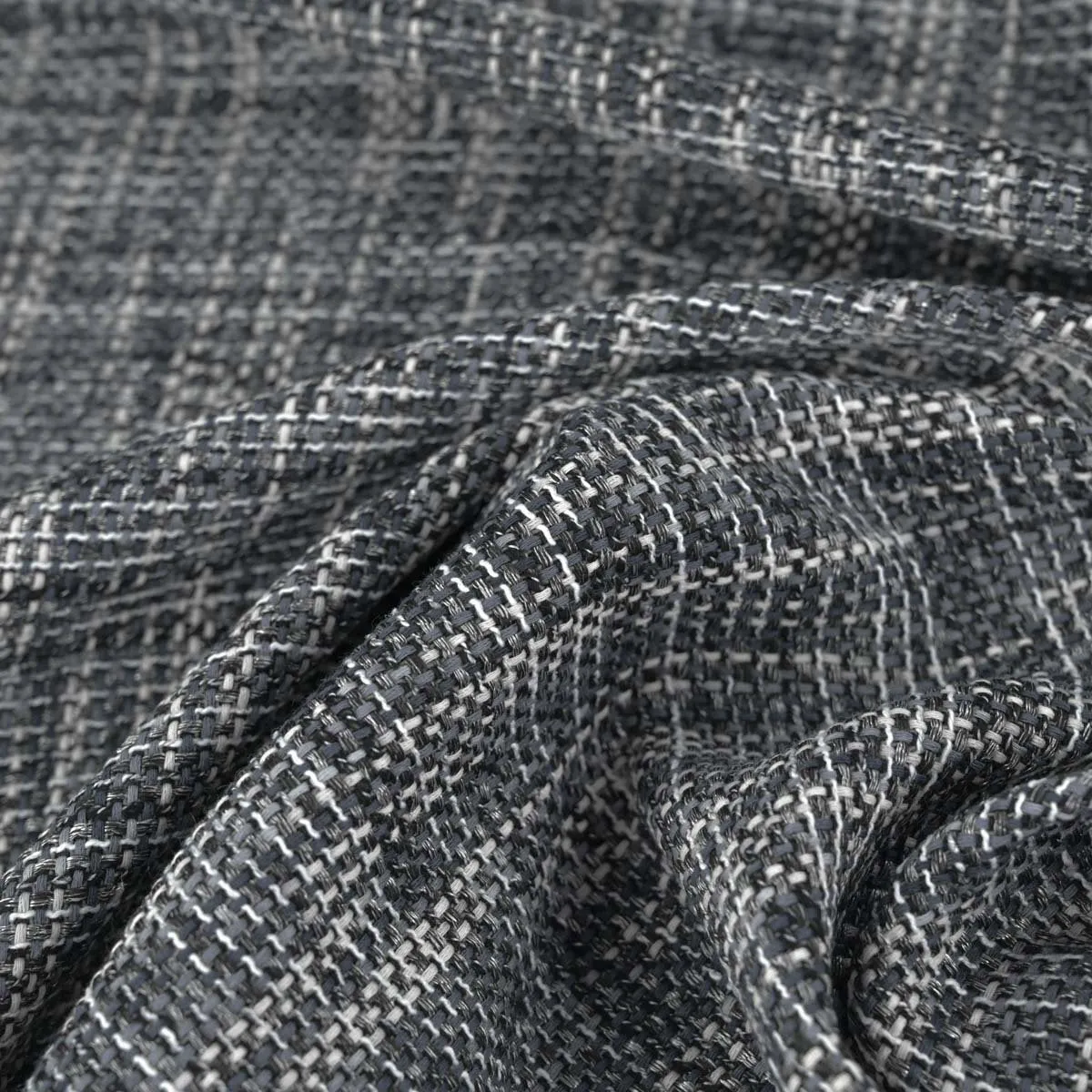 Grey Tweed Fabric 96487