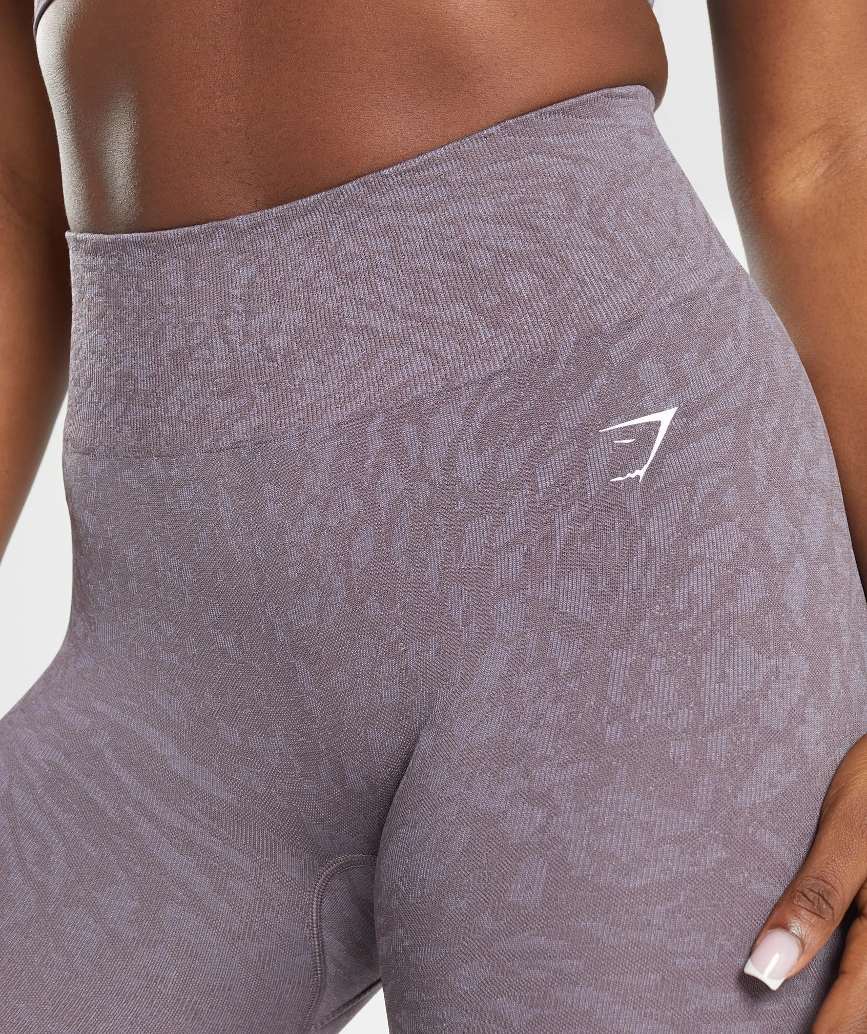 Gymshark Adapt Animal Seamless Leggings - Wild | Musk Lilac