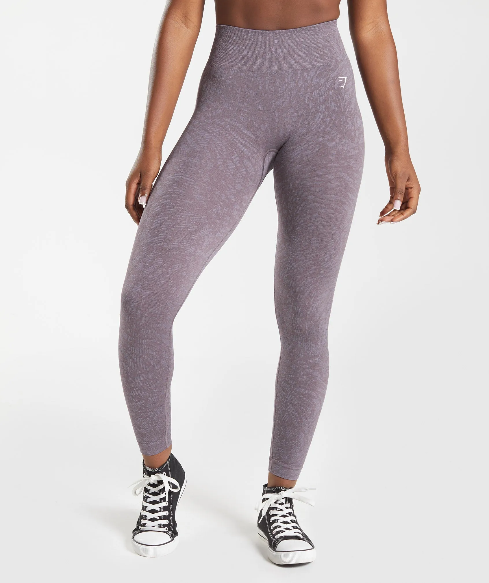 Gymshark Adapt Animal Seamless Leggings - Wild | Musk Lilac