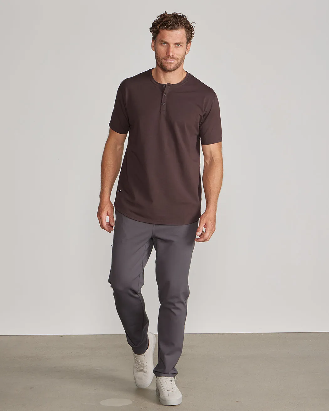 Henley Drop-Cut: LUX (Size S)