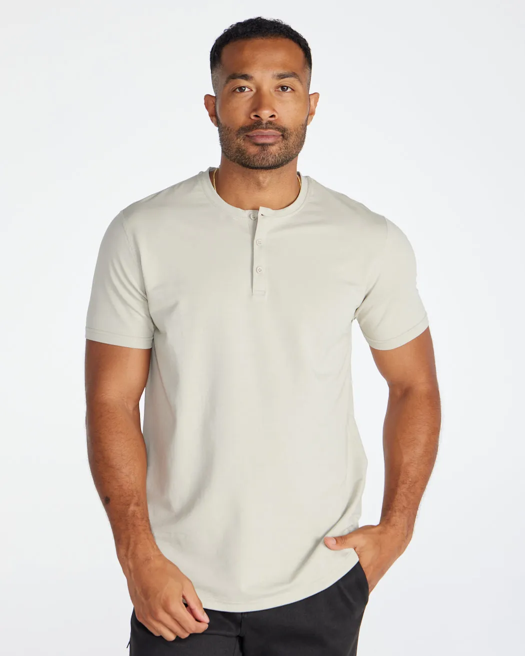 Henley Drop-Cut: LUX (Size S)