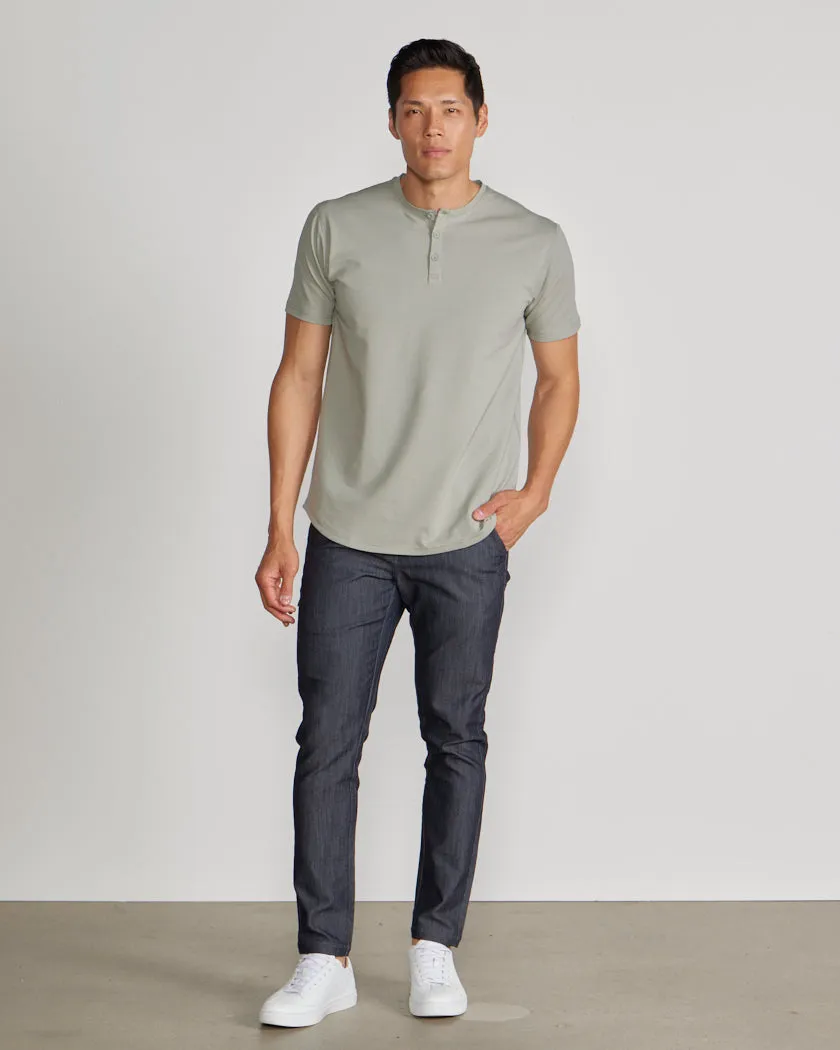 Henley Drop-Cut: LUX (Size S)