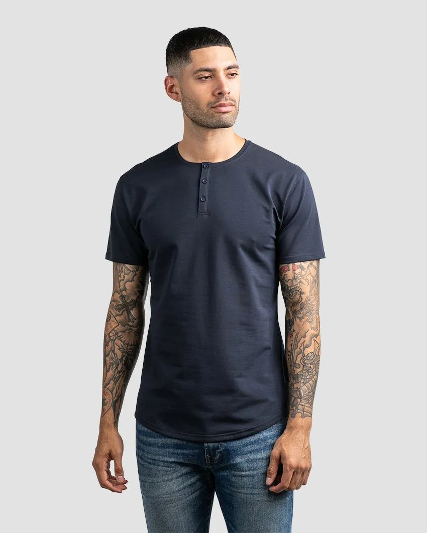 Henley Drop-Cut: LUX (Size S)