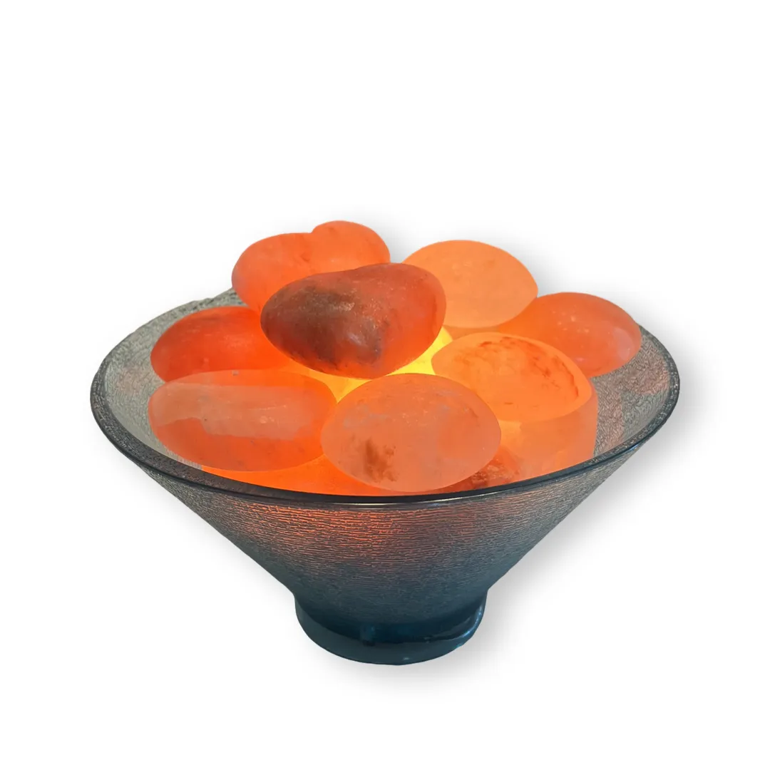 Himalayan Salt PolyCarbonate Bowl Massage Stone Warmer   Stones