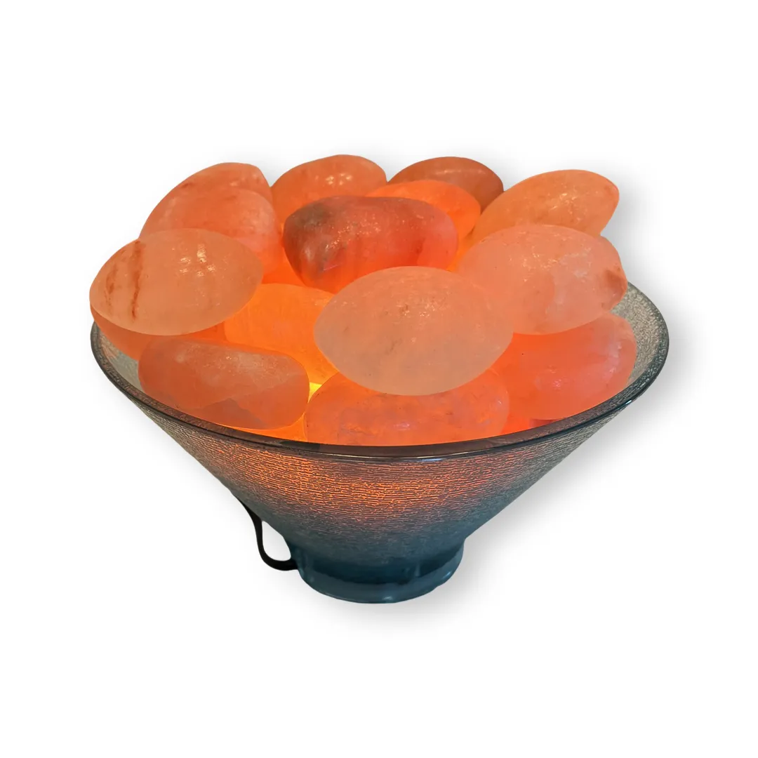 Himalayan Salt PolyCarbonate Bowl Massage Stone Warmer   Stones