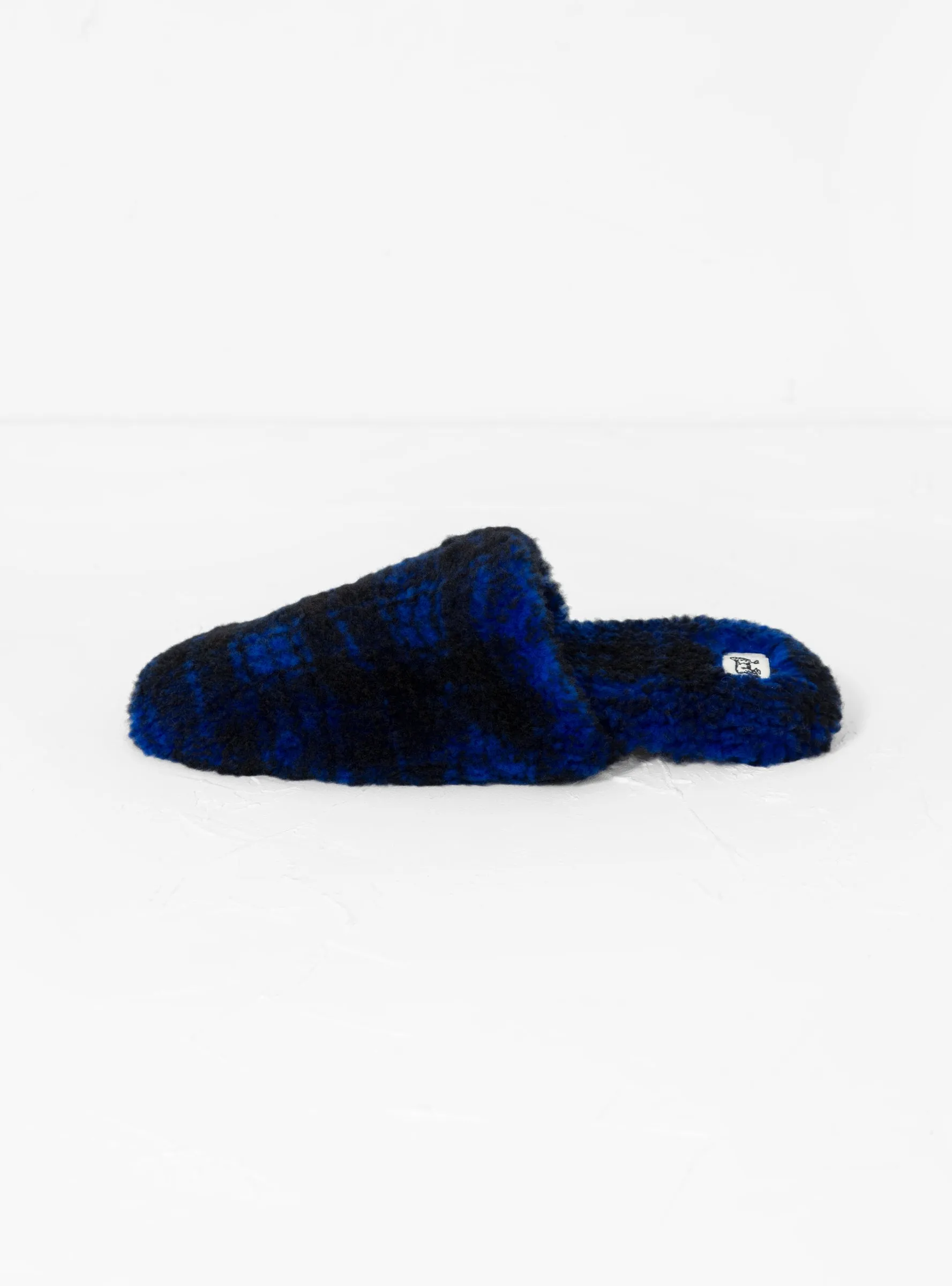 Hotel Slippers Tartan Print