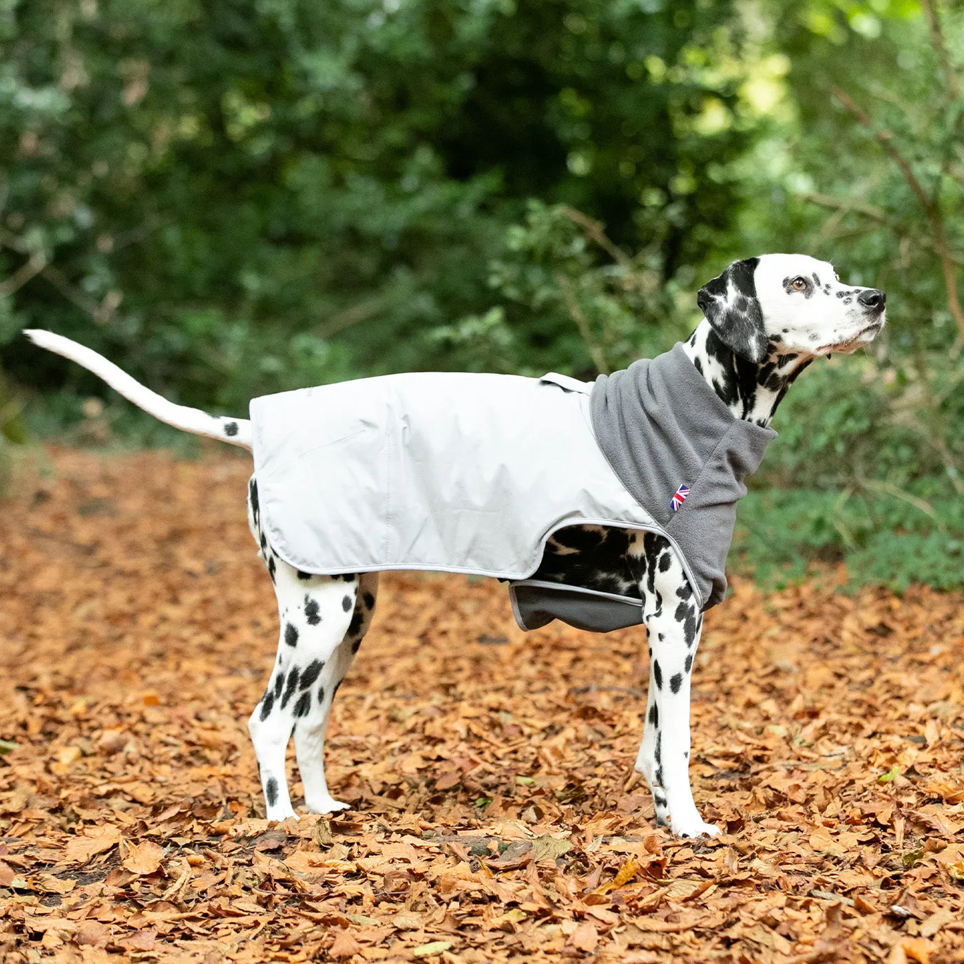 Hugo & Hudson Thermal Self Heating Grey Dog Jacket