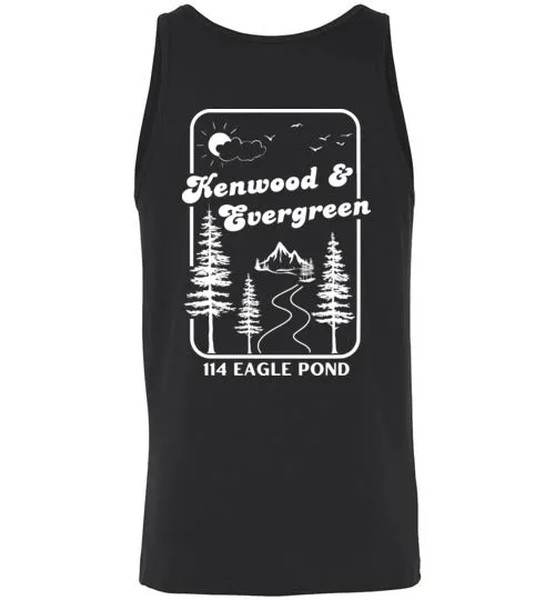 Kenwood-Evergreen Unisex Tank - Mountain Road