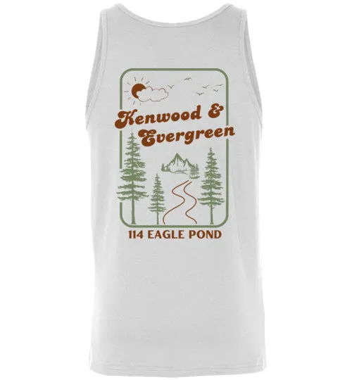 Kenwood-Evergreen Unisex Tank - Mountain Road