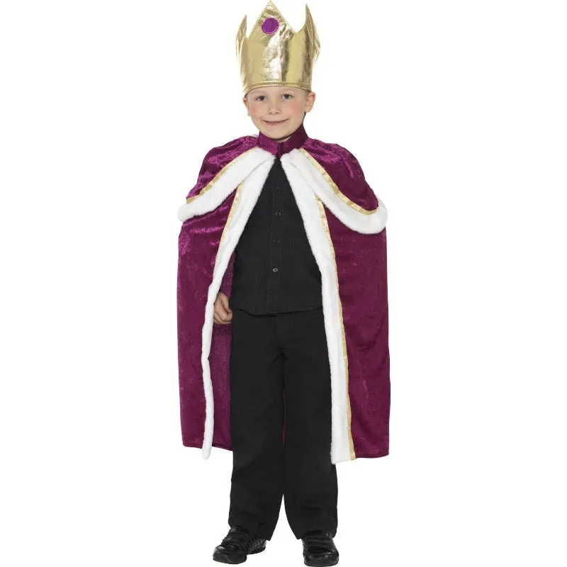 Kiddy King/Queen Cape and Crown