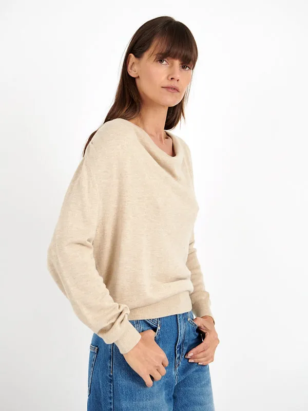 Kristen Pullover in Beige