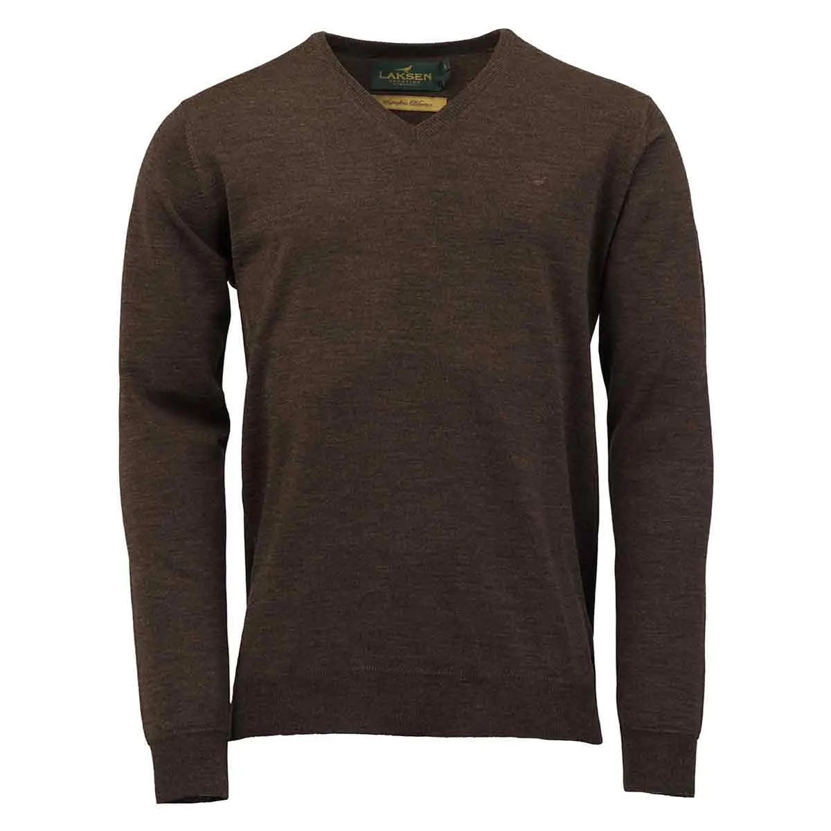 Laksen Sussex Merino Wool V-Neck Pullover