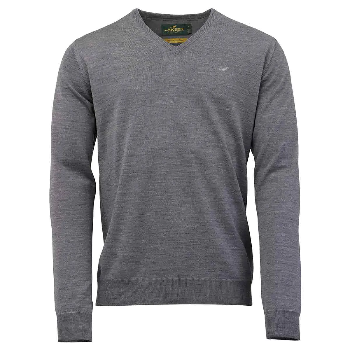 Laksen Sussex Merino Wool V-Neck Pullover