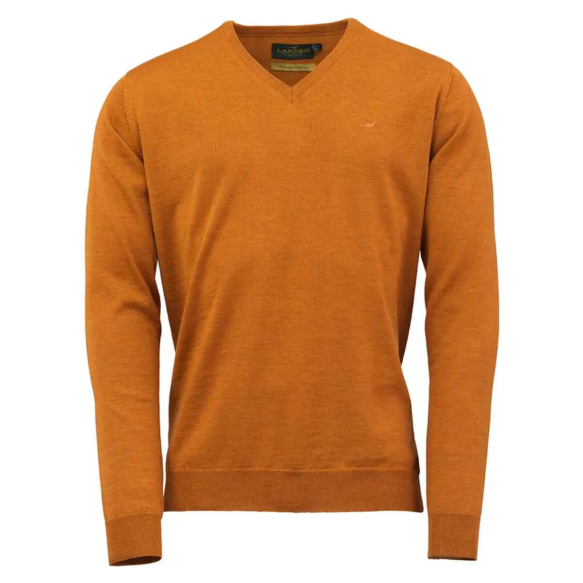 Laksen Sussex Merino Wool V-Neck Pullover