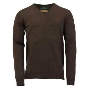 Laksen Sussex Merino Wool V-Neck Pullover