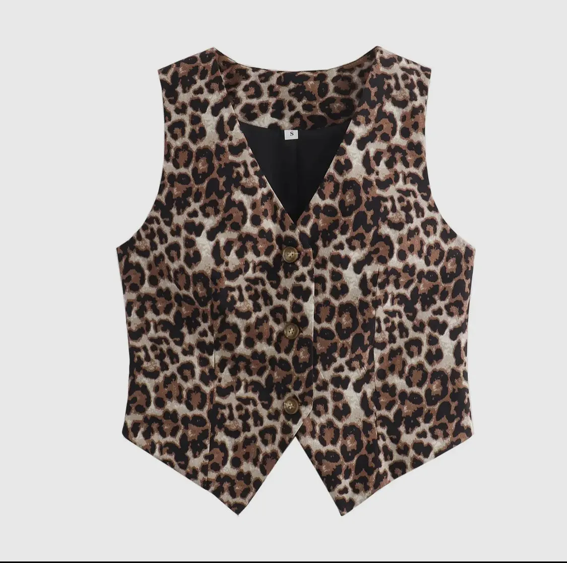 Leopard Vest