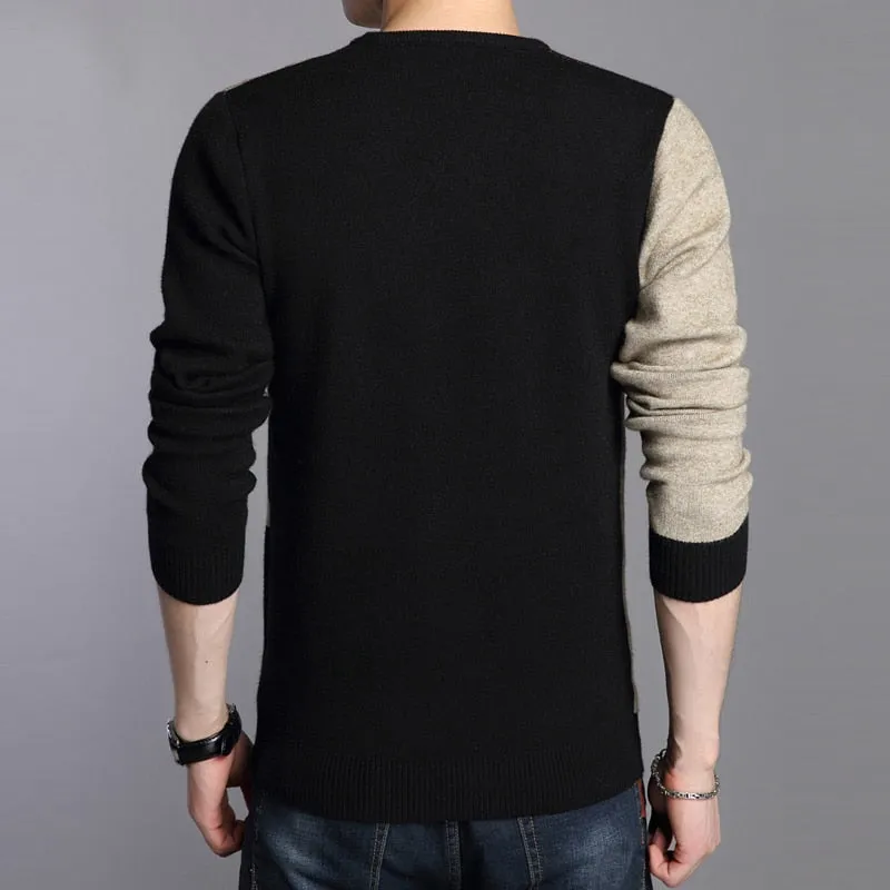 Liseaven Men Casual Pullover Sweater