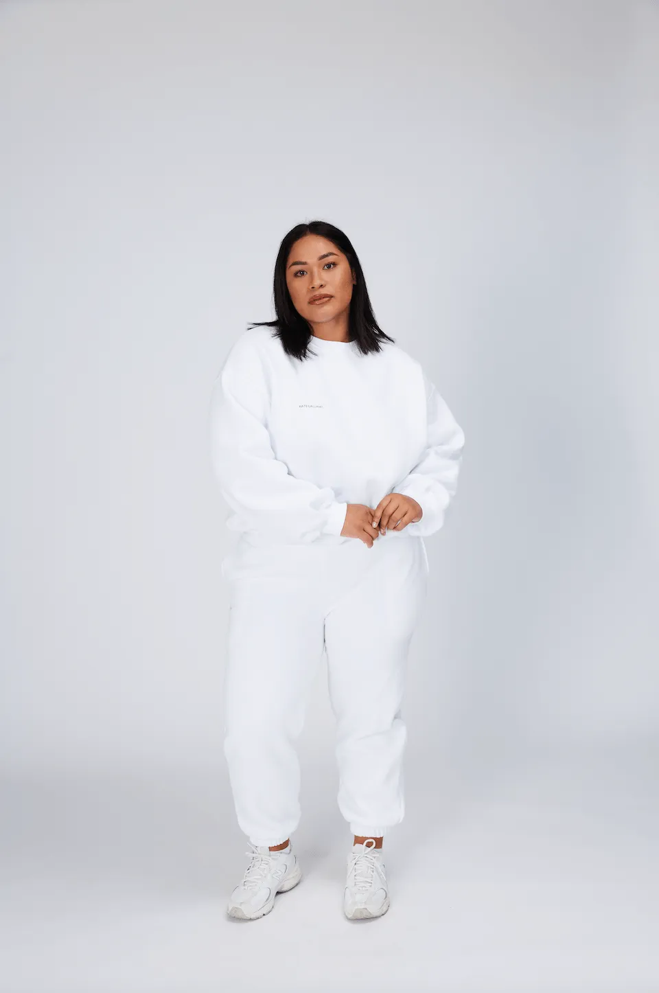 LUXE 23 Tracksuit Pants - White