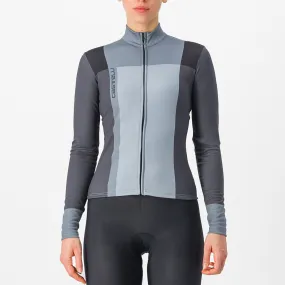 Maglia maniche lunghe donna Castelli Unlimited Thermal - Nero grigio