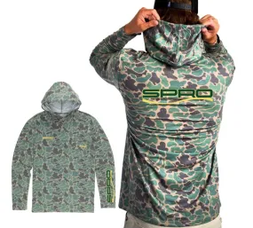 MARSH WEAR PULLOVER GREEN CAMO