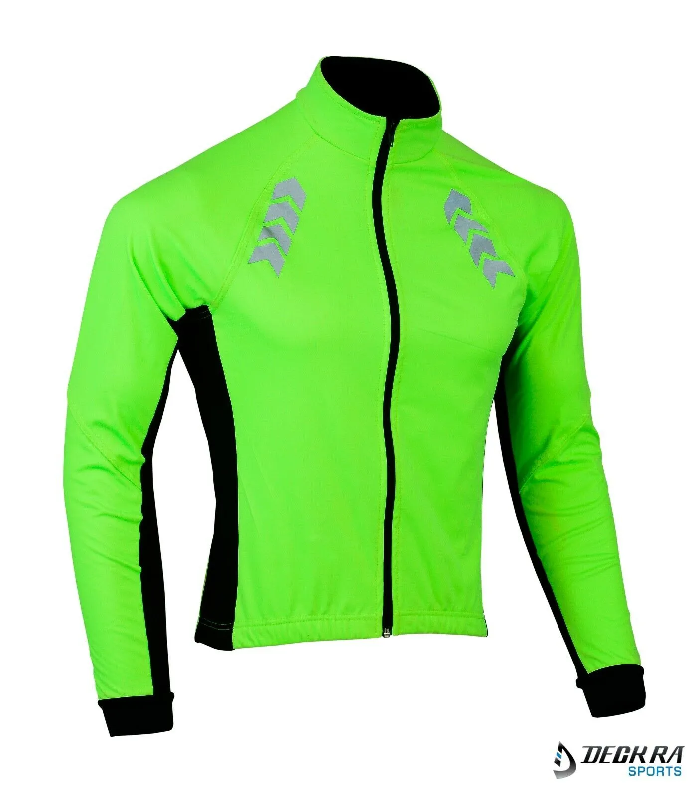 Men Cycling Jacket Long Sleeve Softshell Winter Thermal Fleece Activewear Jacket