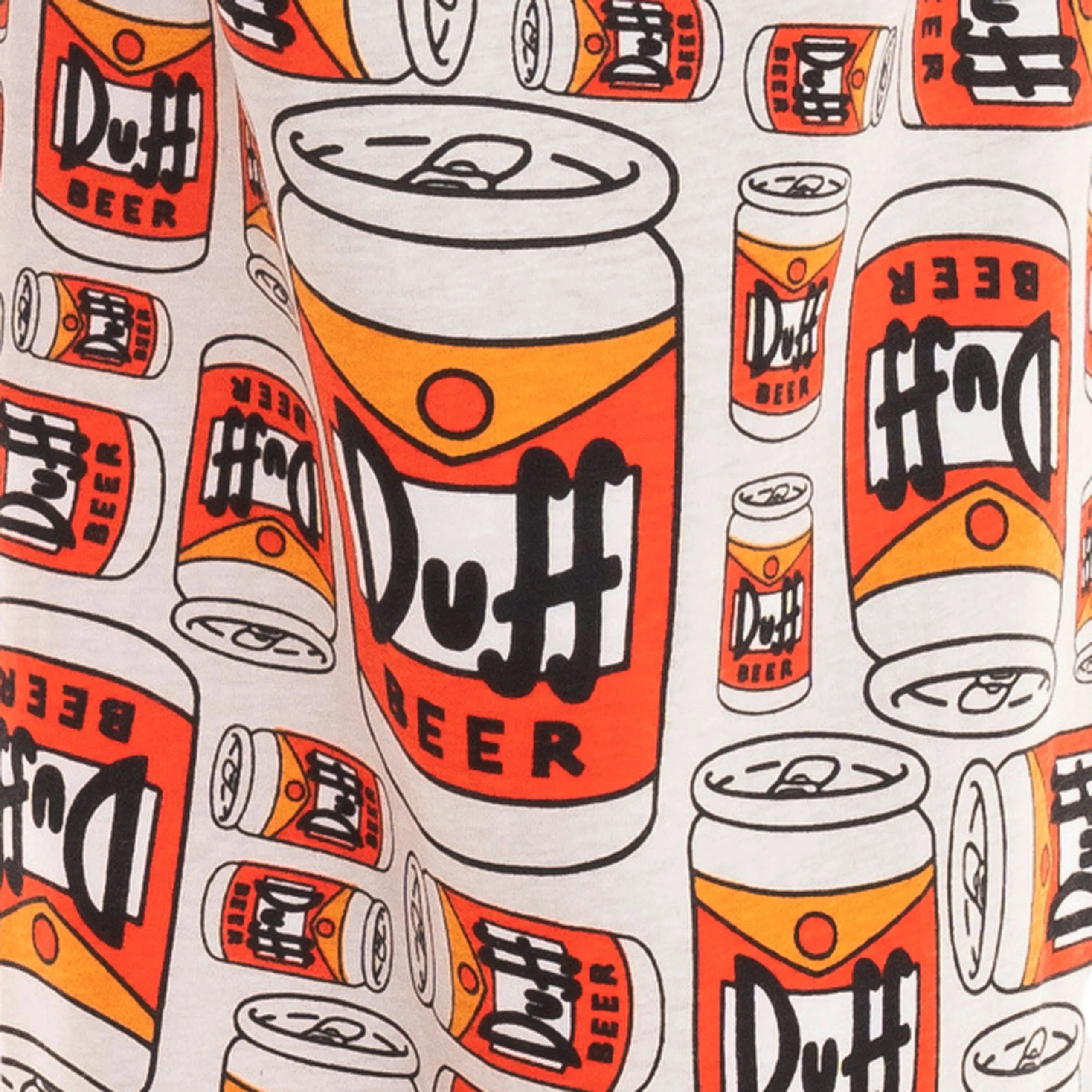 Mens Simpsons Lounge Pants - Duff Beer