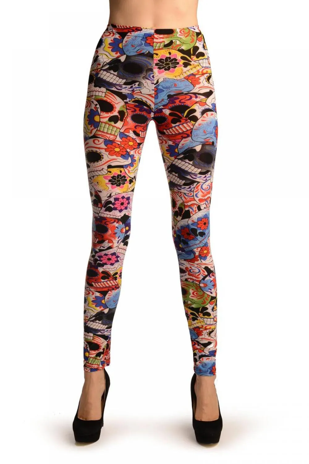 Mexican Skulls (Halloween) Leggings