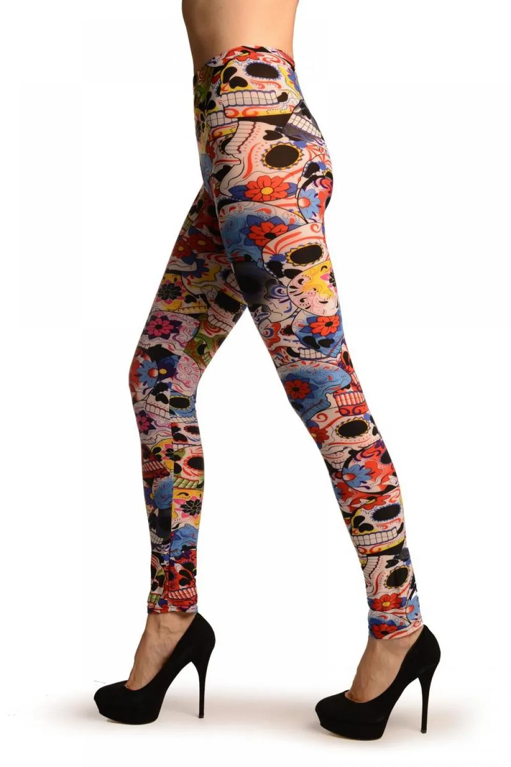 Mexican Skulls (Halloween) Leggings