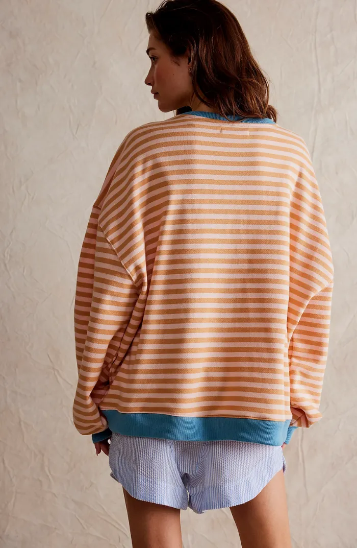 Mia | Striped Warm Oversized Sweater