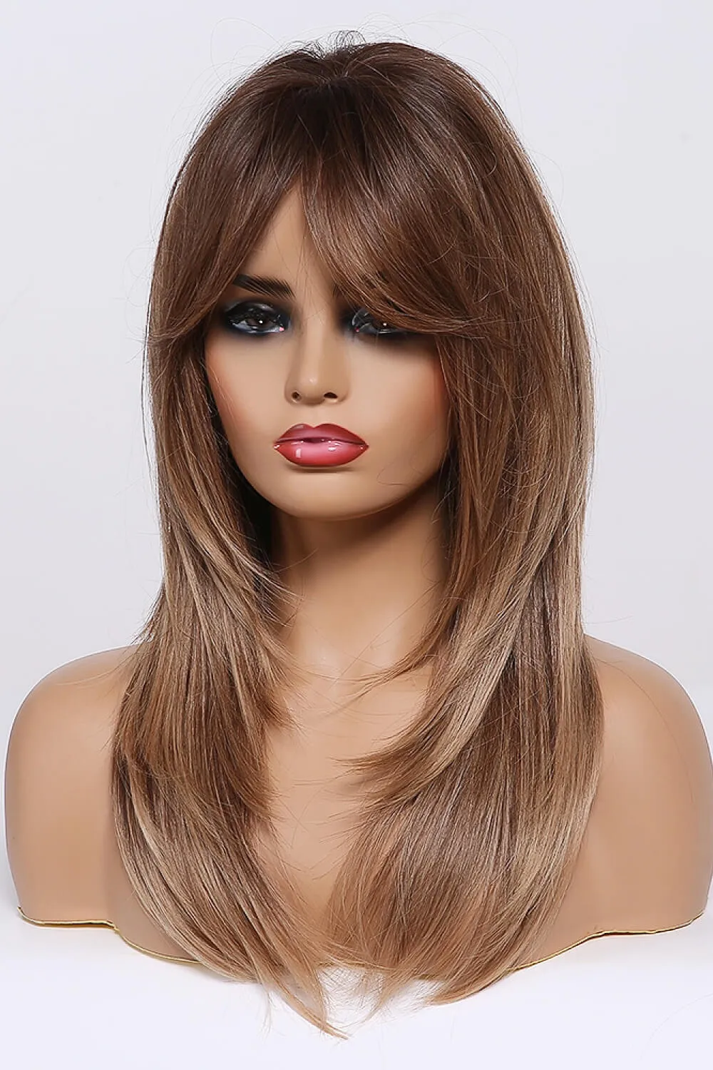 Mid-Length Wave Synthetic Wigs 24''