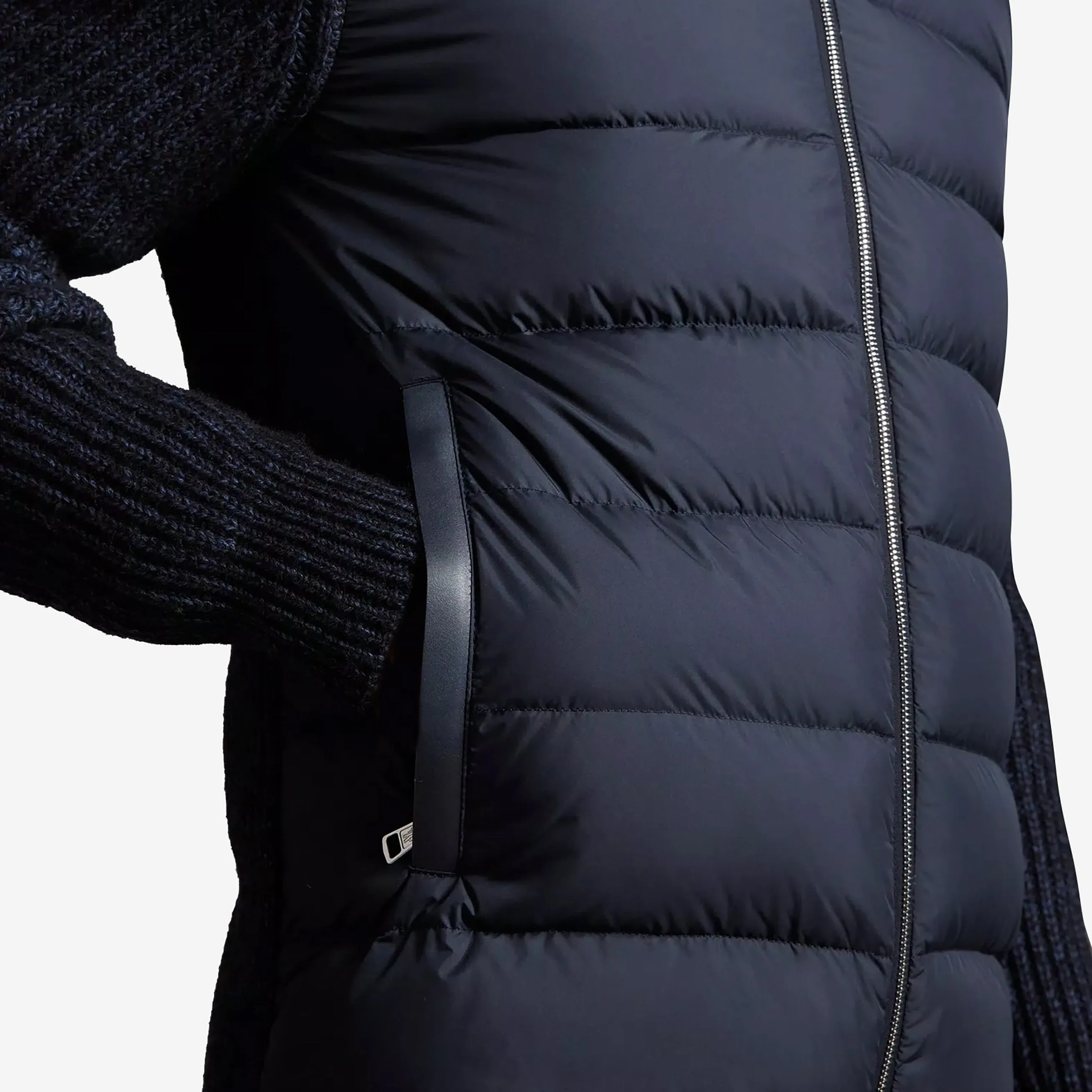 Moncler Padded Wool Blend Cardigan