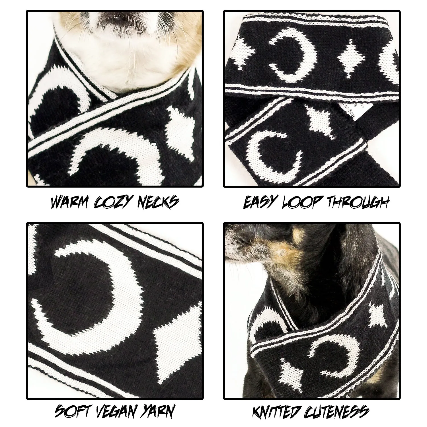 Moon Pupper Scarf - Dog or Cat