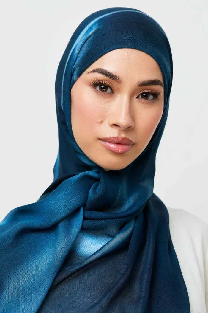 MY007 Hijab - Ocean Ripple  hijab/tudung  hijab  printed hijab  printed scarf  printed sacrf