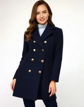 Navy Night Peacoat