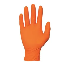 Nitrile Gloves Powder Free, 4 Mil, Orange (100/box)