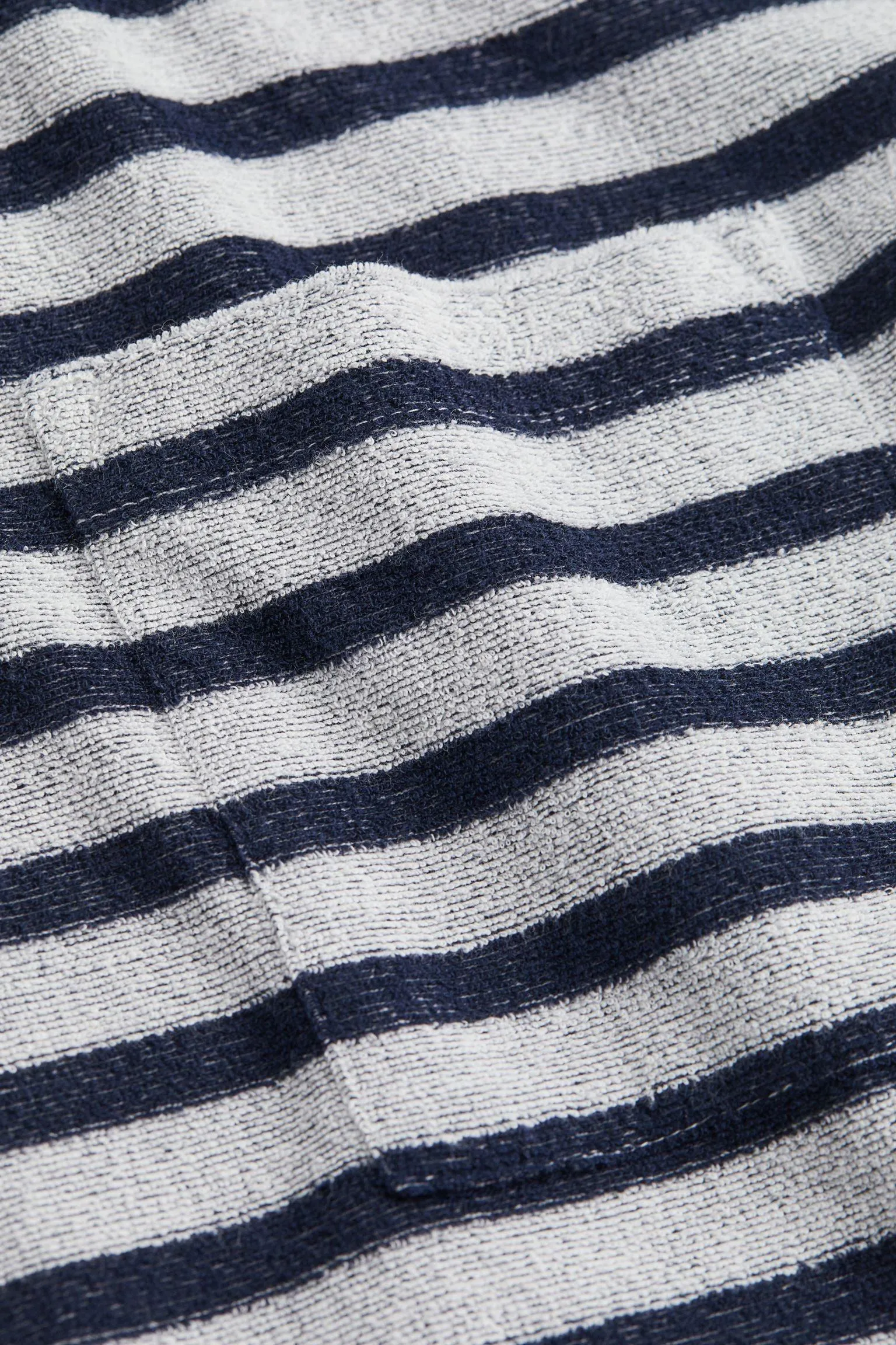 Old Money Navy Frote Striped Light T-Shirt