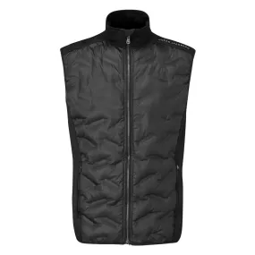 Oscar Jacobson Ridley Hybrid Gilet - Black