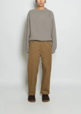 Paddock Cotton Corduroy Pants — Woven Clay