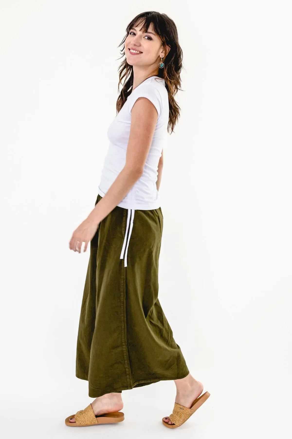 Palazzo Pants - Green