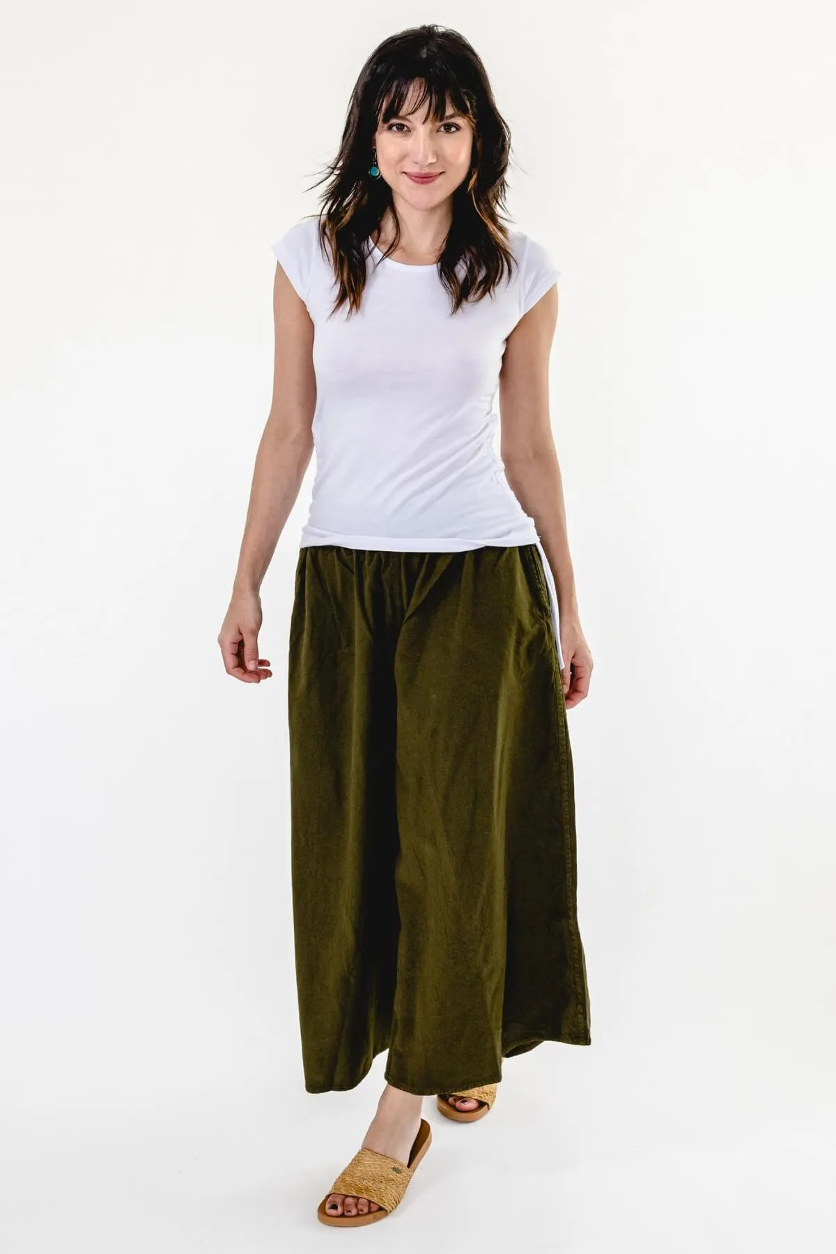 Palazzo Pants - Green