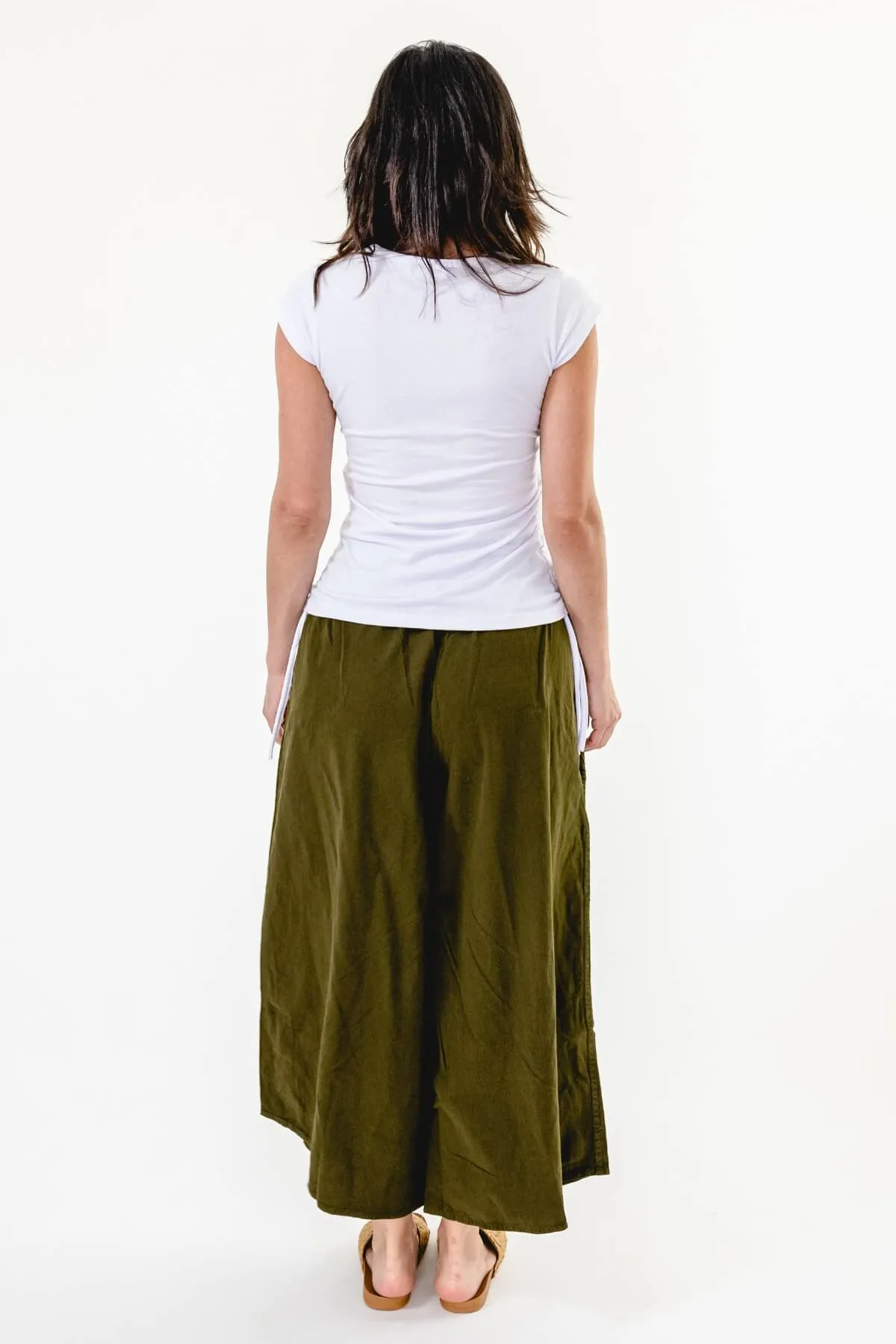 Palazzo Pants - Green